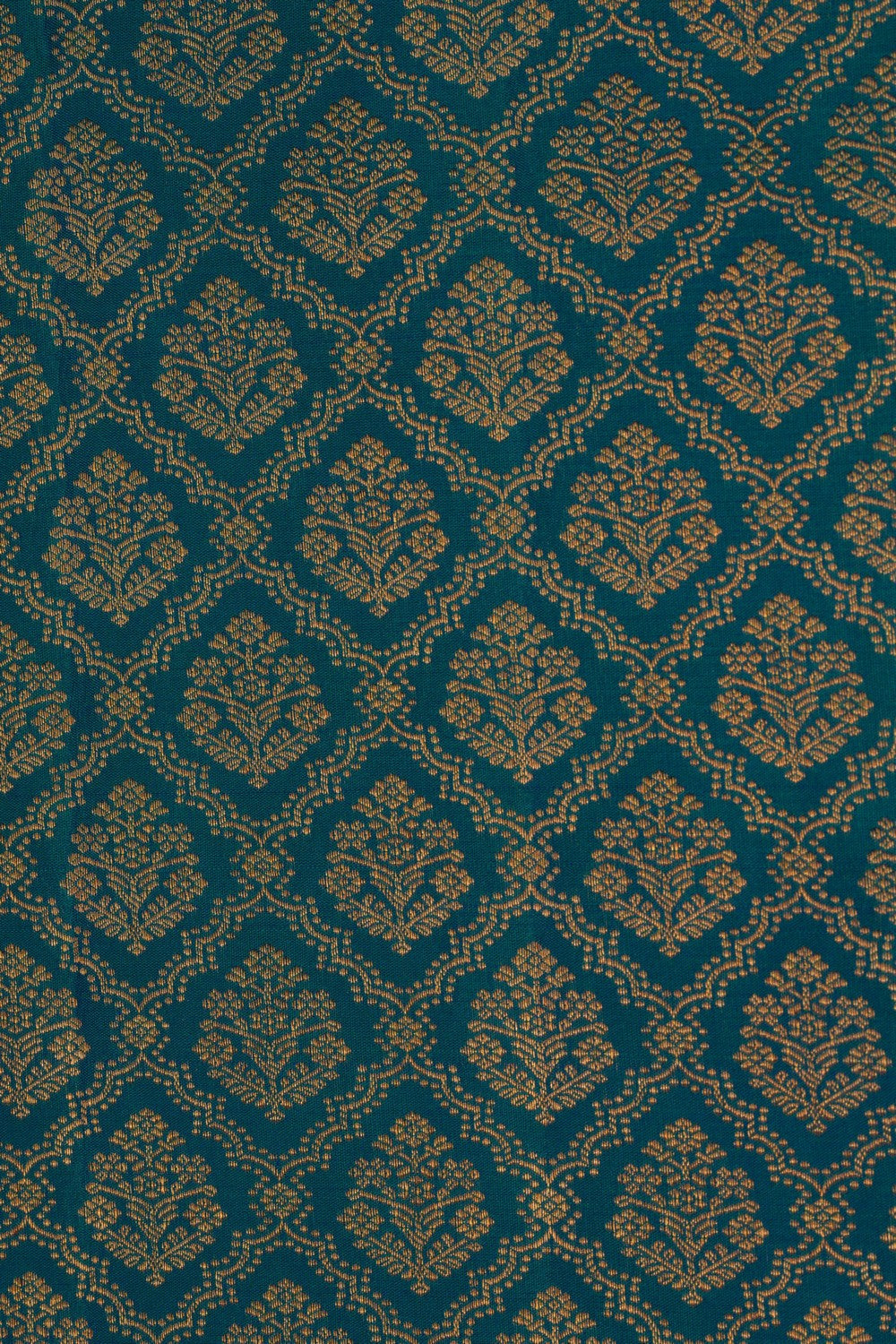 Image of Kanchipattu Brocade Blue Saree